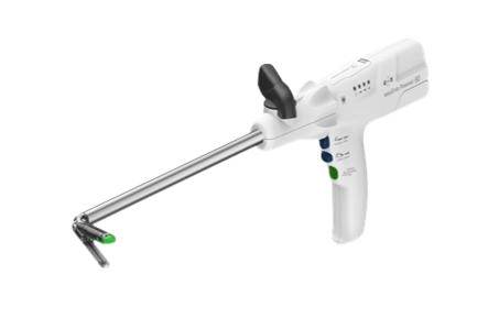 The easyEndo™ E-lite surgical stapler meets enhanced safety with one-touch firing mechanism. It benefits from improved maneuverability and easy access. It features a lightweight and ergonomic design for comfortable usage.